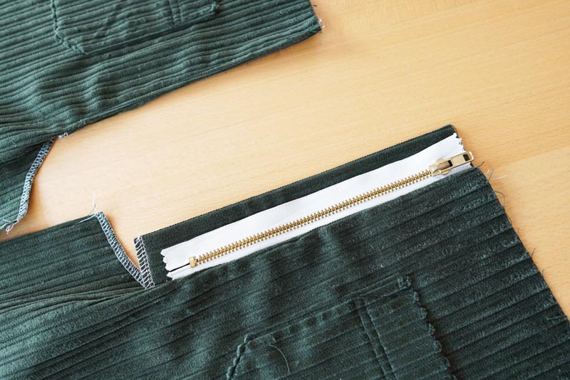 Jak ušít poklopec - dámské kalhoty