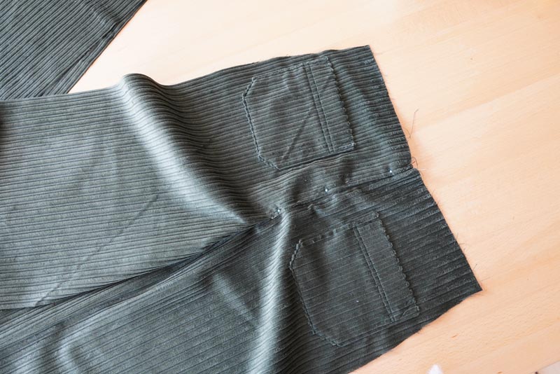 Jak ušít poklopec - dámské kalhoty