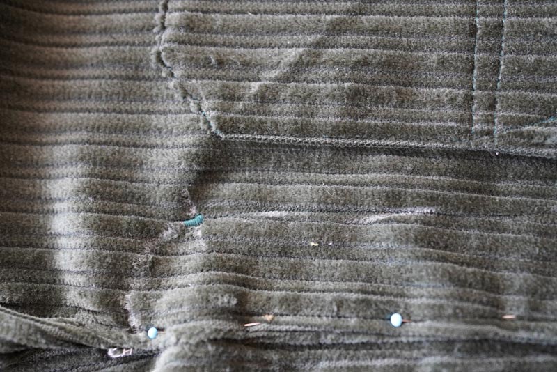 Jak ušít poklopec - dámské kalhoty