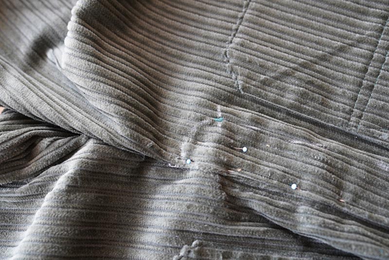 Jak ušít poklopec - dámské kalhoty