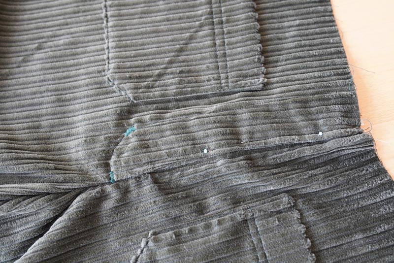 Jak ušít poklopec - dámské kalhoty