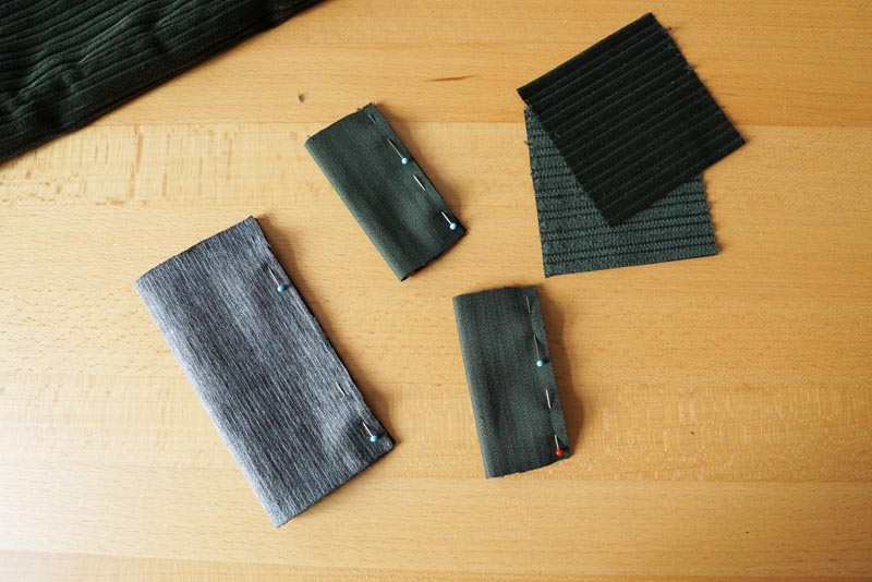 Podrobný návod na šití manšestráků - očka na pásek