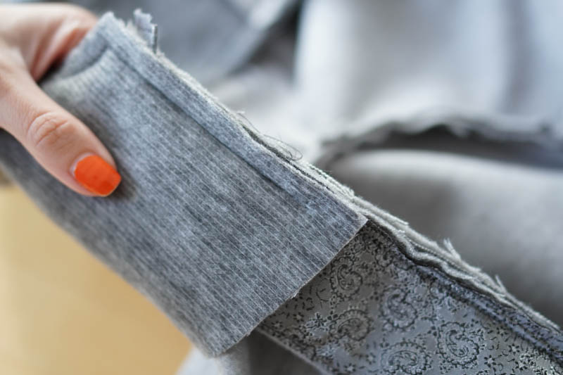 Jak ušít elegantní dámský kabát s podšívkou - kapuce s podšívkou