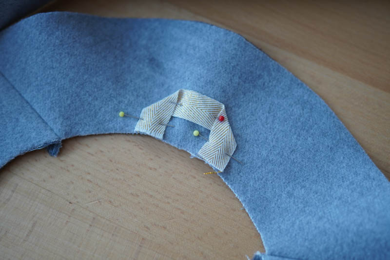 Jak ušít elegantní dámský kabát s podšívkou - šití podšívky a podsádky, poutko do kabátu