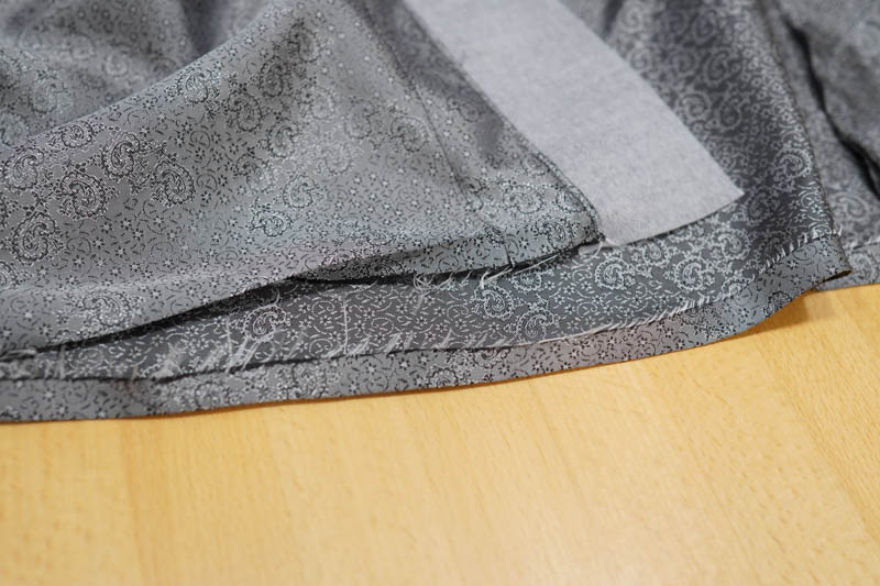 Jak ušít elegantní dámský kabát  - všití podšívky do kabátu