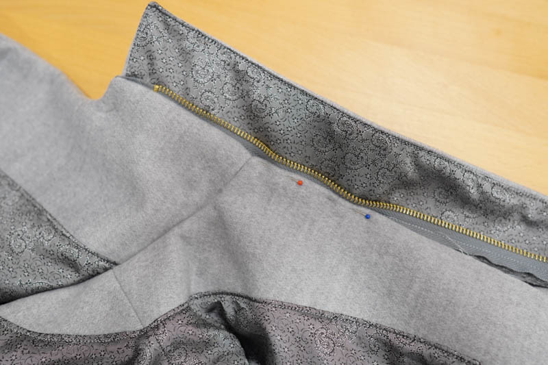 Jak ušít elegantní dámský kabát  - všití podšívky do kabátu