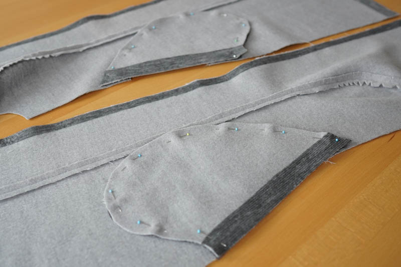 Jak ušít elegantní dámský kabát s podšívkou - šití kapes v bočním švu