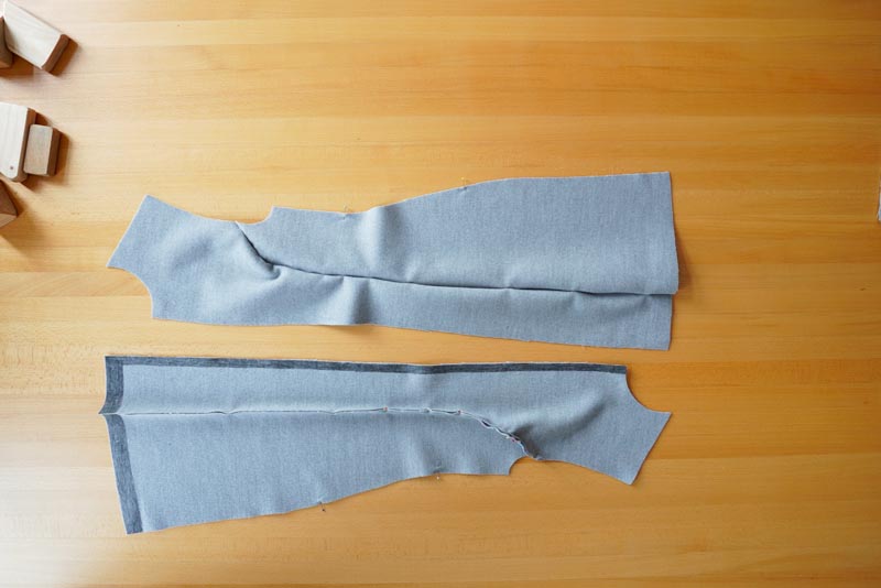 Jak ušít elegantní dámský kabát s podšívkou - princesové švy