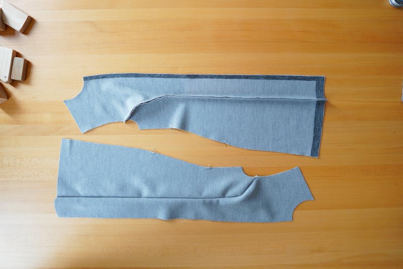 Jak ušít elegantní dámský kabát s podšívkou - princesové švy