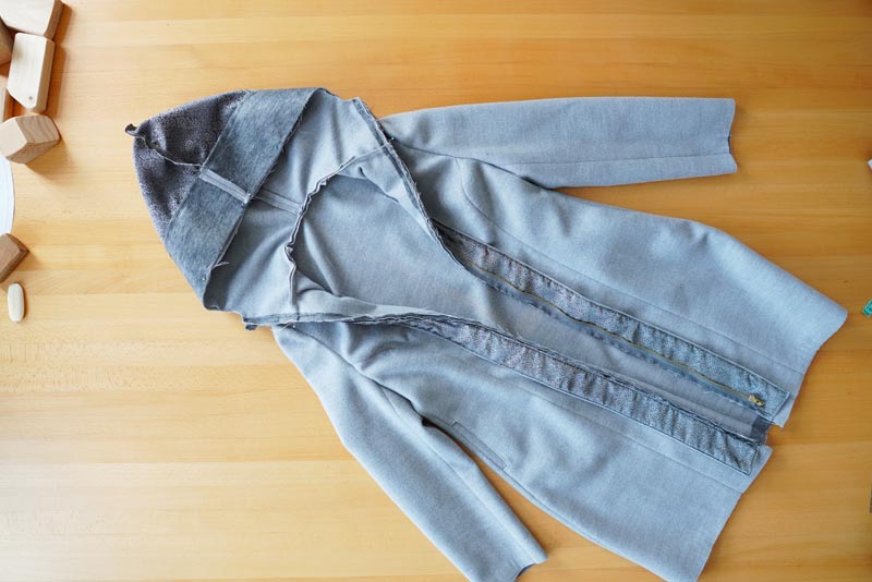 Jak ušít elegantní dámský kabát s podšívkou