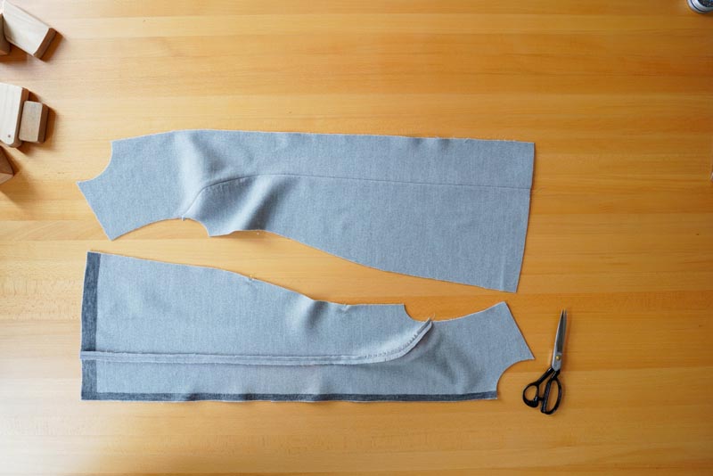 Jak ušít elegantní dámský kabát s podšívkou - princesové švy