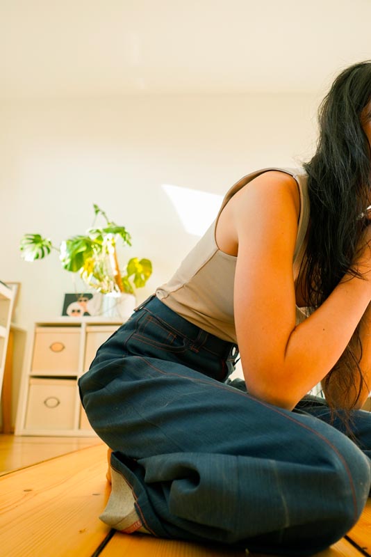 Jak ušít džíny + střih