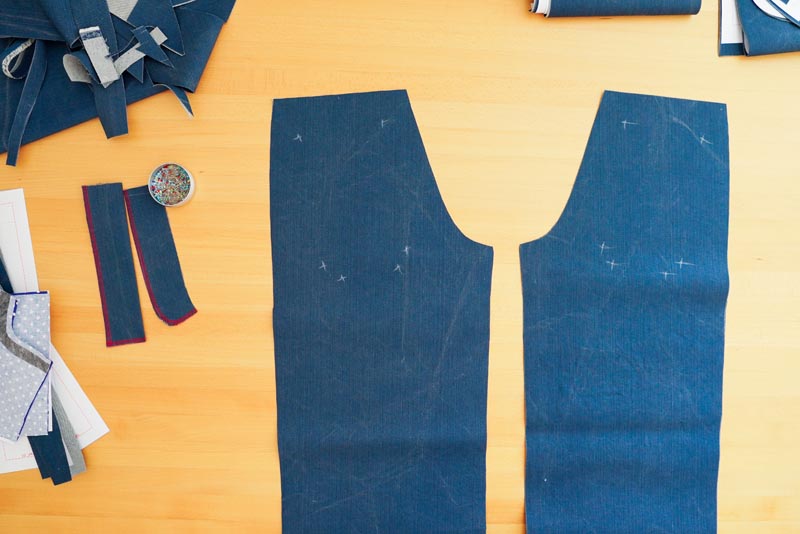 Jak ušít džíny - kapsy