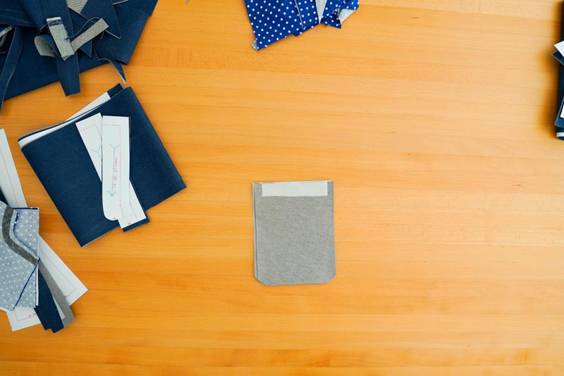 Jak ušít džíny - vyztužení