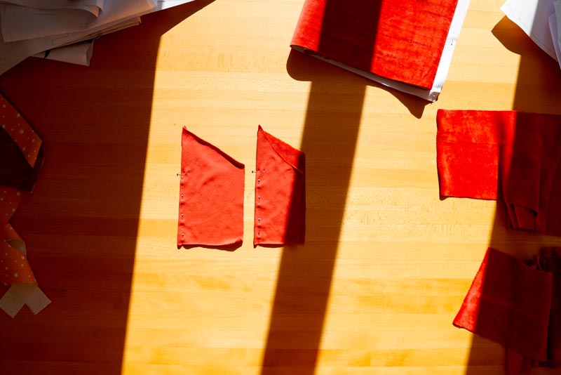 Jak ušít overal - ušití prsních záševků