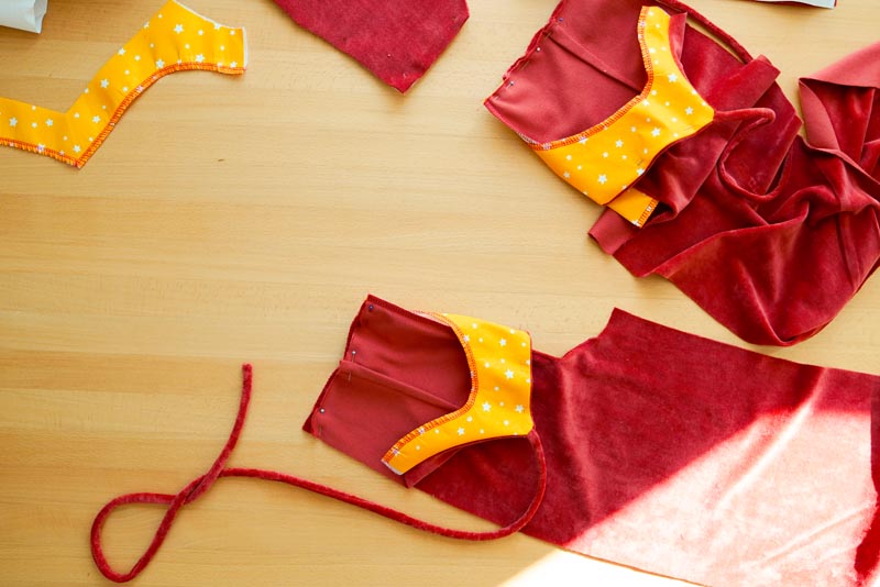 Jak ušít overal - živůtek předního dílu