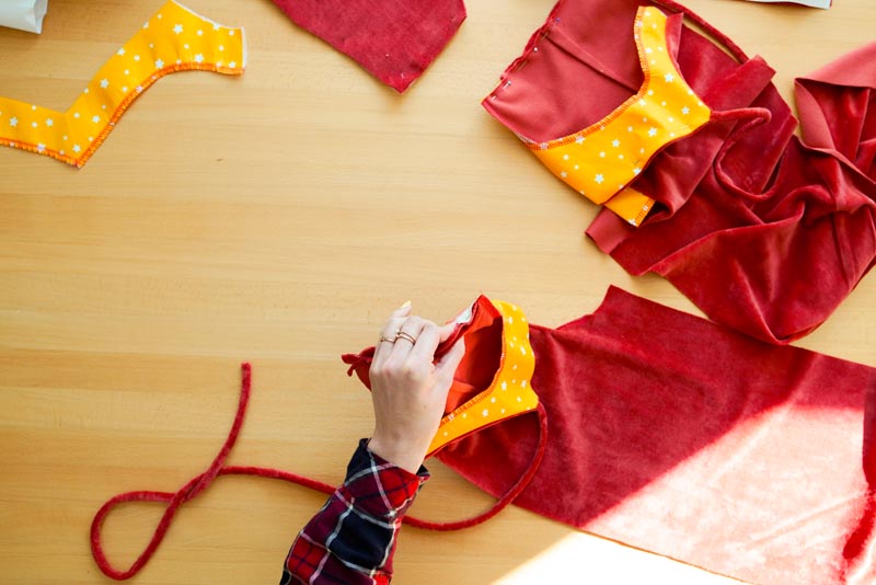 Jak ušít overal - živůtek předního dílu