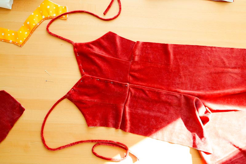 Jak ušít overal - živůtek předního dílu