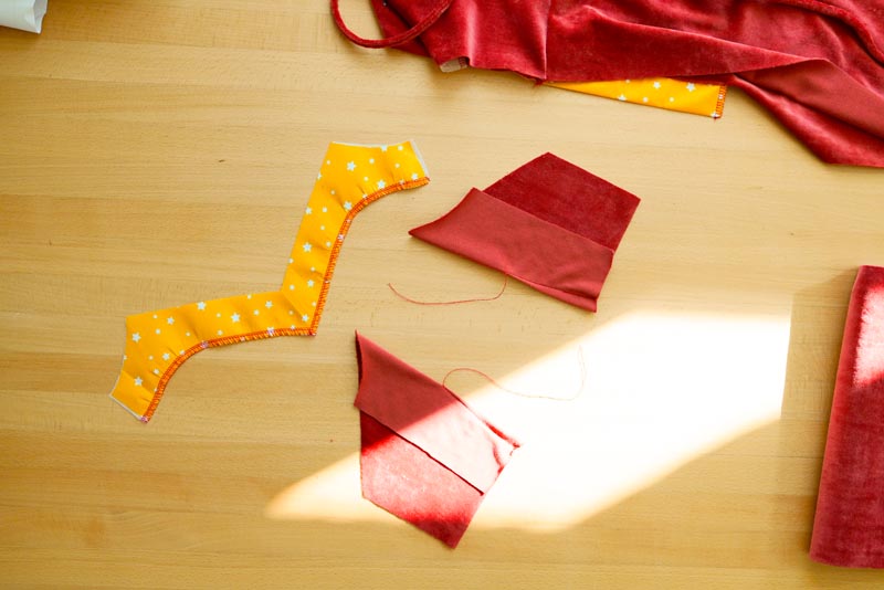 Jak ušít overal - živůtek zadního dílu