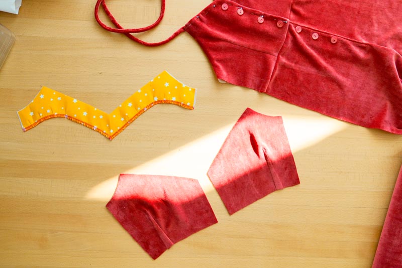 Jak ušít overal - živůtek zadního dílu