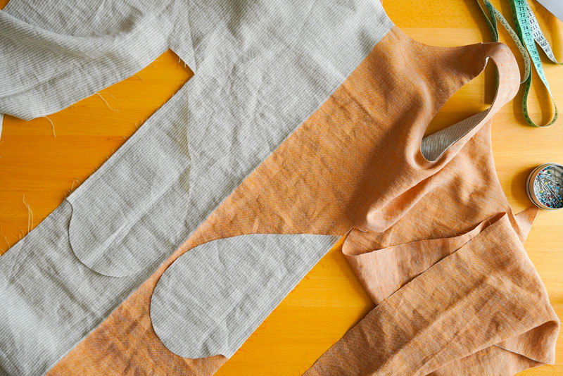 Střih a návod jak ušít pohodlné dámské šaty - kapsy