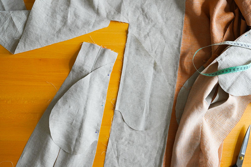 Střih a návod jak ušít pohodlné dámské šaty - kapsy