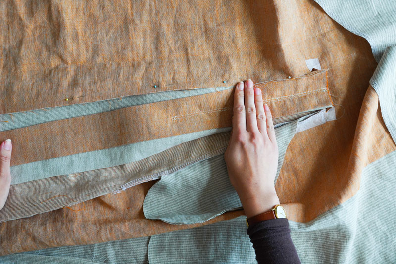 Střih a návod jak ušít pohodlné dámské šaty - vsadky