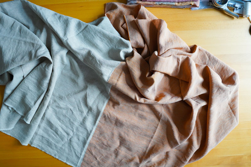 Střih a návod jak ušít pohodlné dámské šaty - střihová příprava