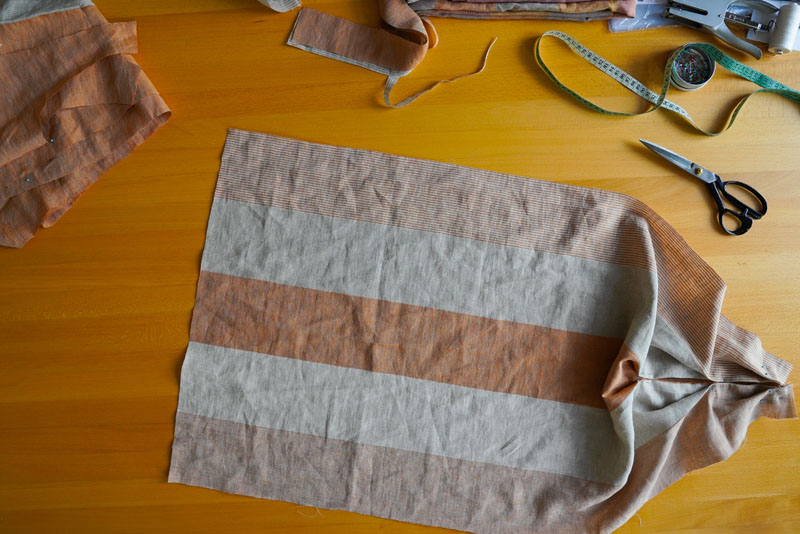 Střih a návod jak ušít pohodlné dámské šaty - vsadky