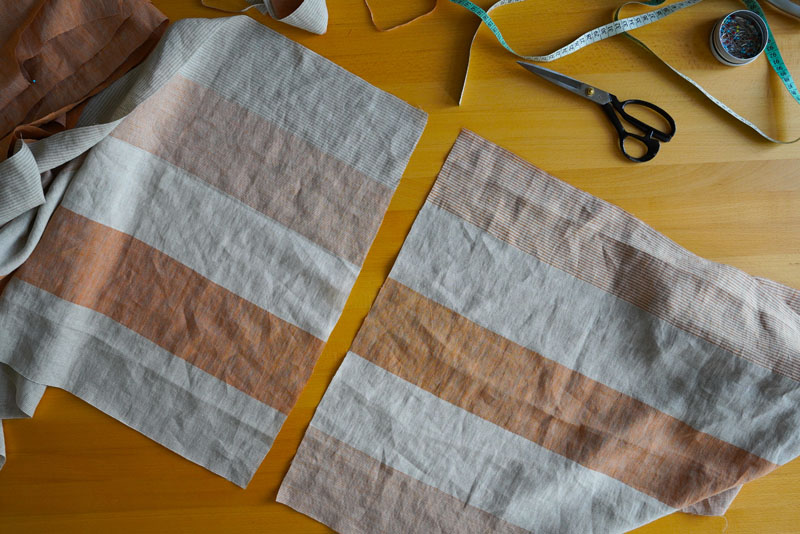 Střih a návod jak ušít pohodlné dámské šaty - vsadky