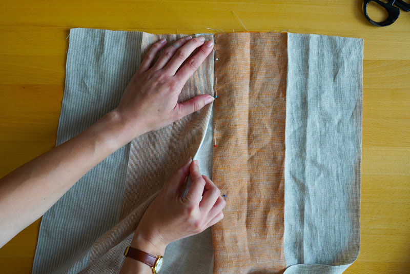 Střih a návod jak ušít pohodlné dámské šaty - vsadky