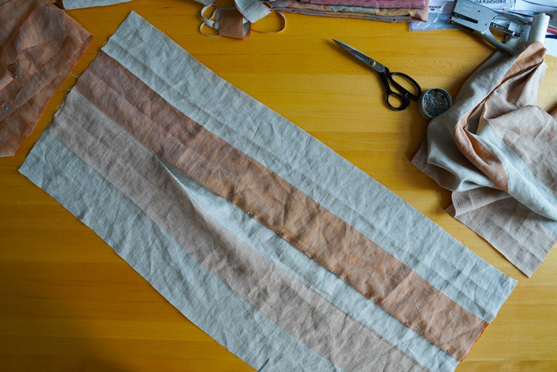 Střih a návod jak ušít pohodlné dámské šaty - vsadky