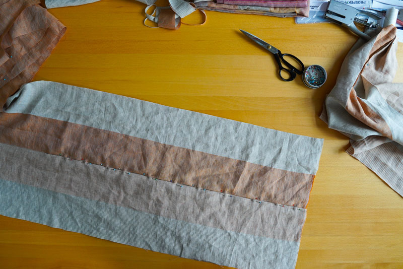 Střih a návod jak ušít pohodlné dámské šaty - vsadky