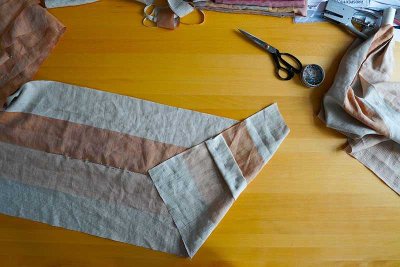 Střih a návod jak ušít pohodlné dámské šaty - vsadky