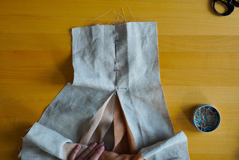 Střih a návod jak ušít pohodlné dámské šaty - vsadky