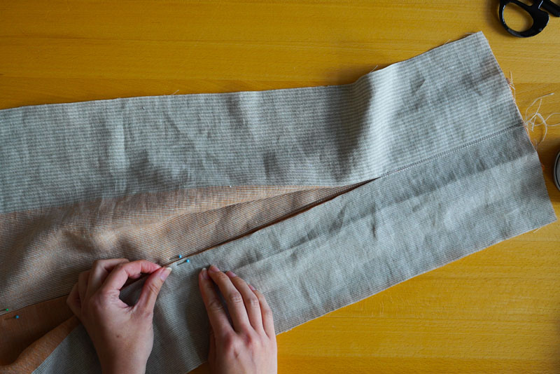 Střih a návod jak ušít pohodlné dámské šaty - vsadky