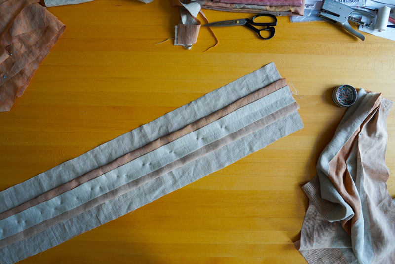 Střih a návod jak ušít pohodlné dámské šaty - vsadky