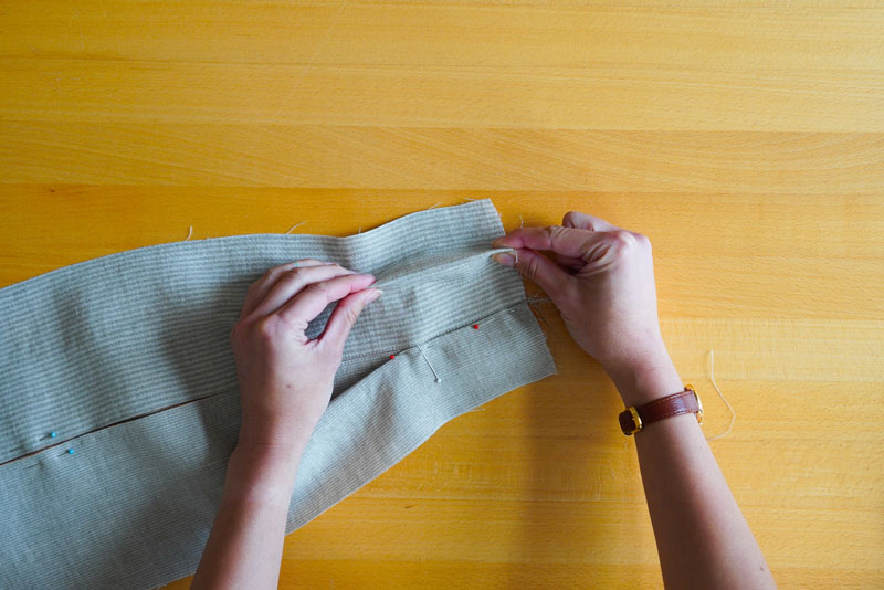 Střih a návod jak ušít pohodlné dámské šaty - vsadky