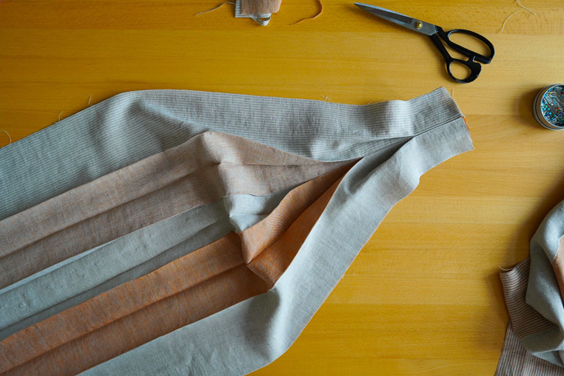 Střih a návod jak ušít pohodlné dámské šaty - vsadky