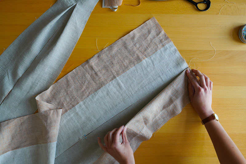 Střih a návod jak ušít pohodlné dámské šaty - vsadky