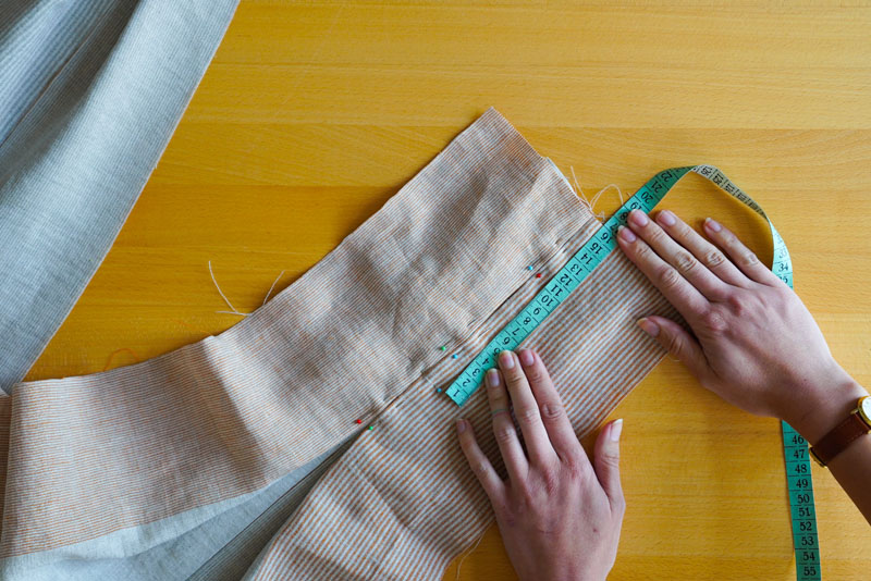 Střih a návod jak ušít pohodlné dámské šaty - vsadky