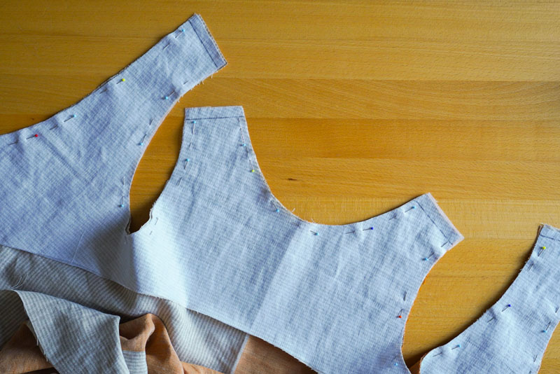 Střih a návod jak ušít pohodlné dámské šaty - podsádka