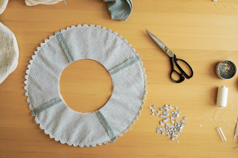 Střih a podrobný foto návod jak ušít oboustranný klobouk