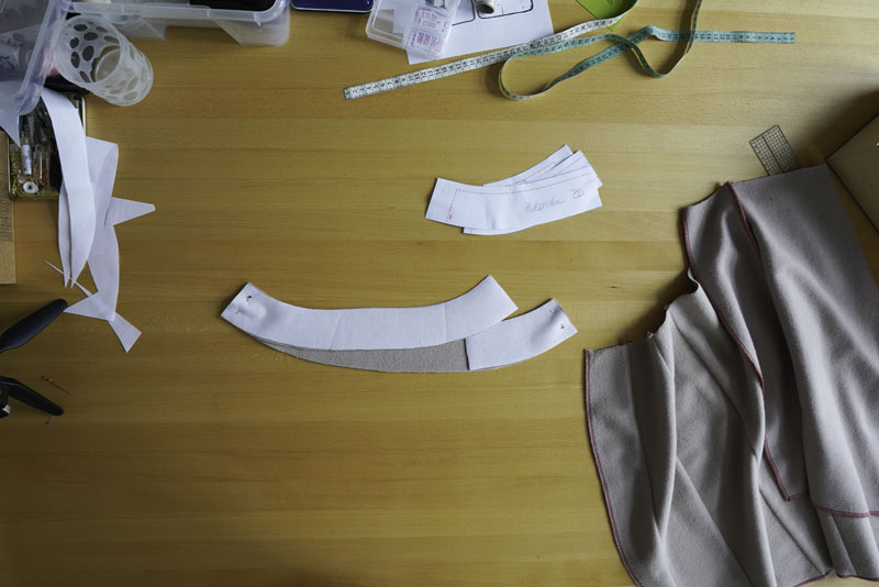 Jak ušít dámskou zavinovací pouzdrovou sukni - podrobný foto návod šití