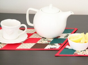 Fotonávod: Vánoční patchworkové prostírání