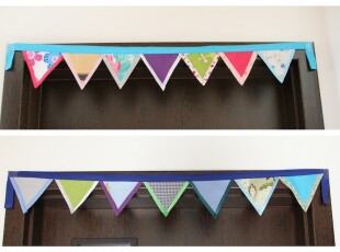 Girlandy na dveře dětských pokojíků