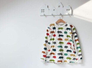 Medvědí tunika z bio bavlny Birch fabrics