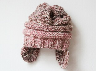 Pletená čepice s oušky - návod