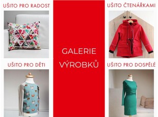 Galerie výrobků šití (doplňky, oblečení...)