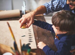 Návod jak jednoduše vyrobit bramborová razítka